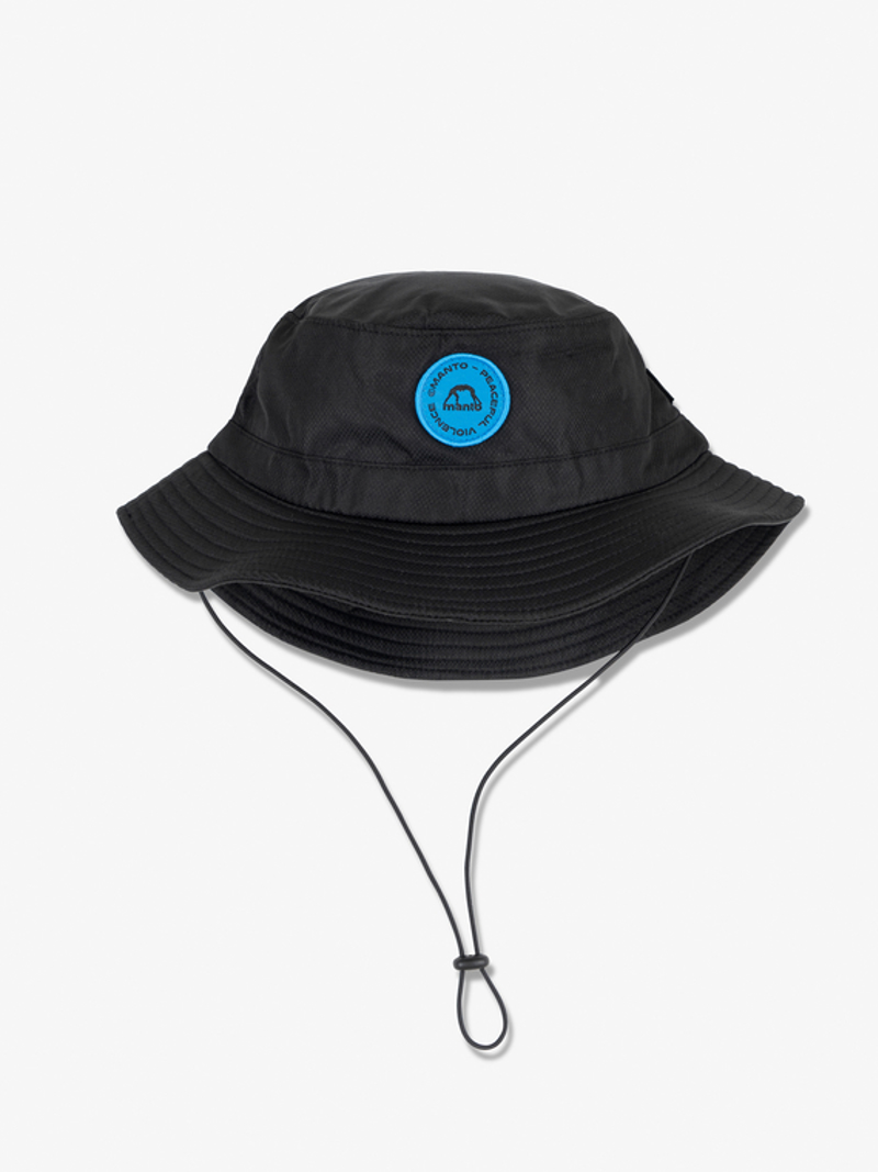 MANTO bucket hat CIRCLE black